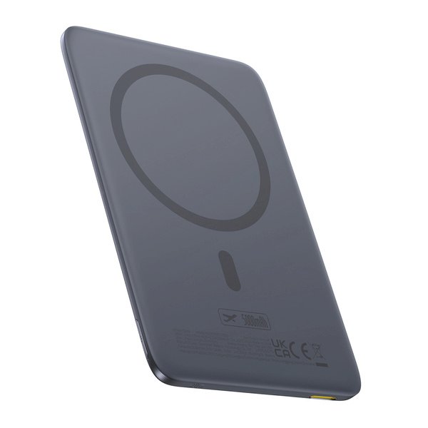 Baseus PicoGo AM41 Магнитный портативный аккумулятор 5000 mAh 20W / серый (6932172690656)