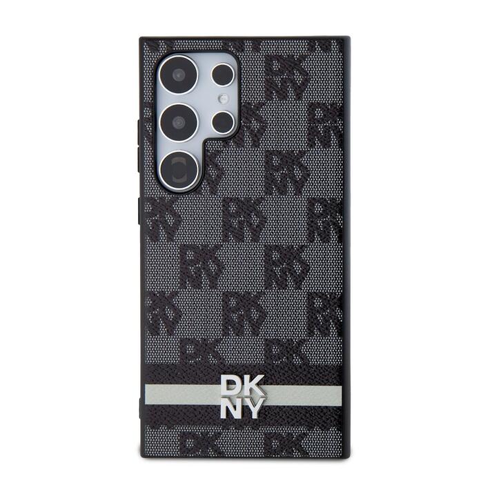 DKNY PU Leather Checkered Pattern and