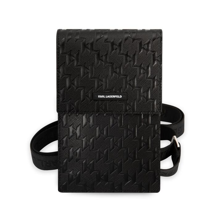 Karl Lagerfeld Saffiano Monogram Telefona maciņš