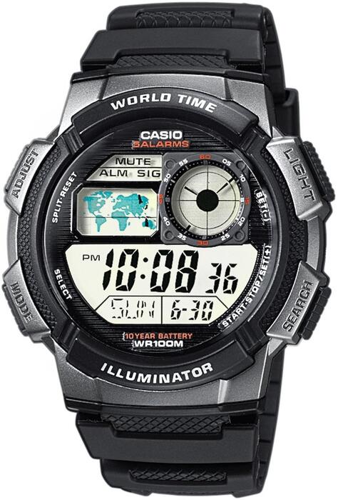 CASIO AE-1000W-1BVDF Vīriešu pulkstenis (CA0166)