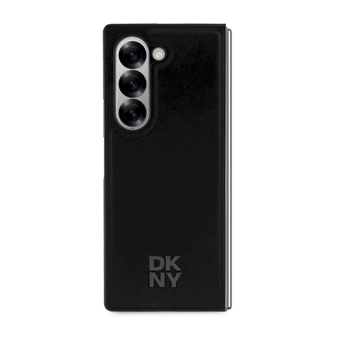 DKNY PU Leather Stack Logo MagSafe