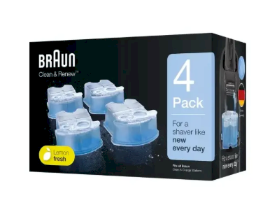 Braun CCR4 Tīrīšanas kartridži 4 gab