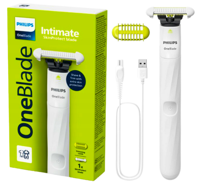 Philips Norelco OneBlade QP1924/22 Intimate Trimeris