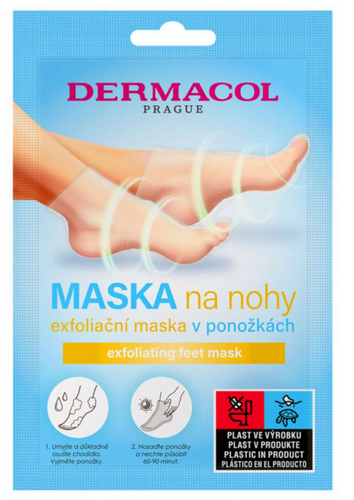 Dermacol Pīlinga Pēdu Maska 2 x