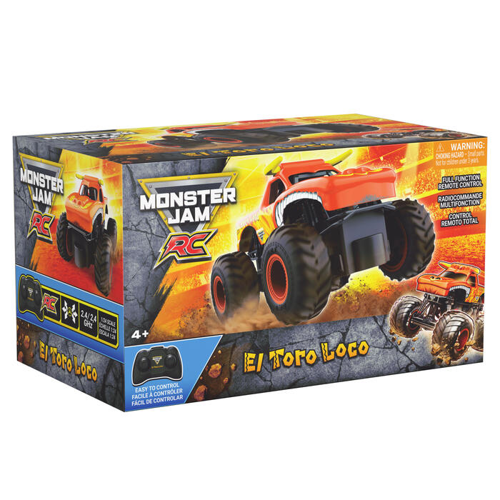 MONSTER JAM RC 1:24 apvidus auto