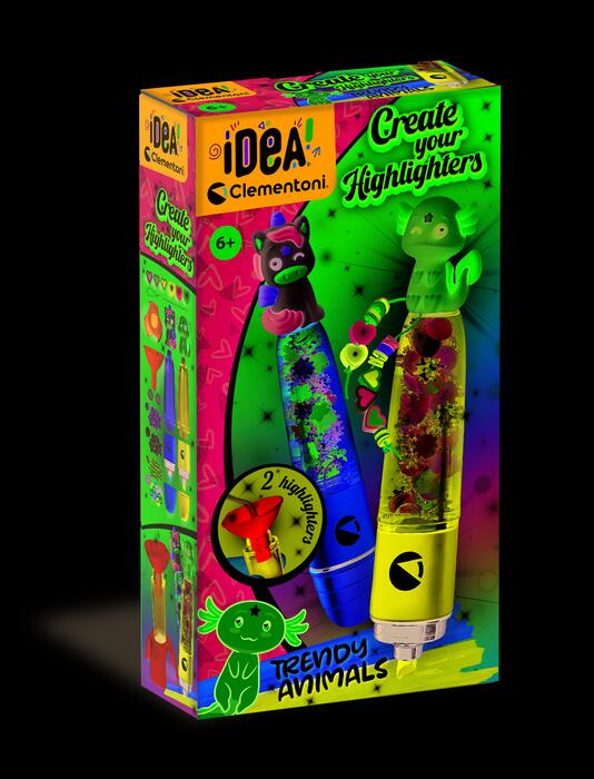 CLEMENTONI IDEA mini marķieru izgatavošanas komplekts