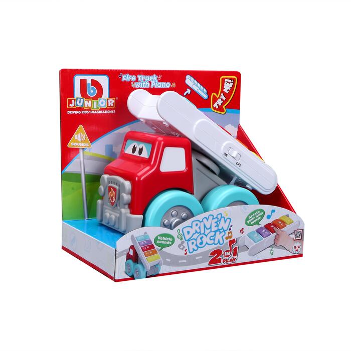 BB JUNIOR ugunsdzēsēju automašīna Drive `N