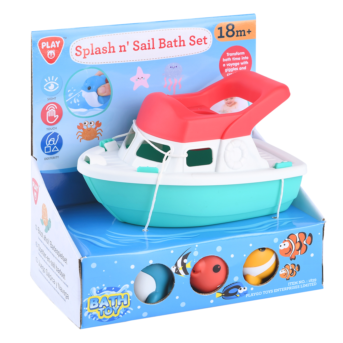 PLAYGO vannas rotaļlietu komplekts "Splash
