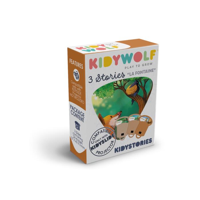 KIDYWOLF stāstu komplekts Lafontēna fabulas, 3