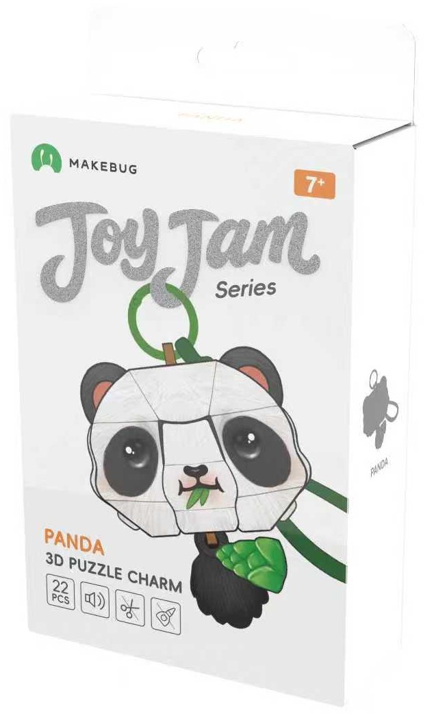 MAKEBUG 3D papīra puzle Panda, MB-D-0063