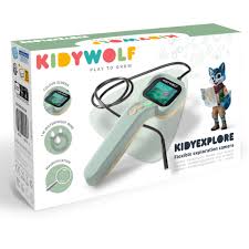 KIDYWOLF elastīgā izpētes kamera, zaļa, KIDYEXPLORE-GR