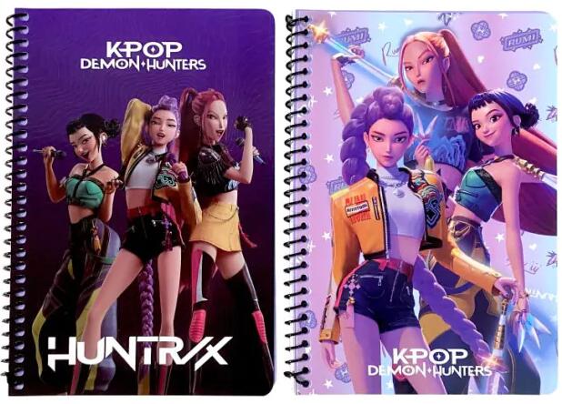 KPOP DEMON HUNTERS B5 piezīmju grāmatiņa
