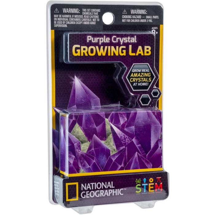 NATIONAL GEOGRAPHIC set Carded Crystal Grow
