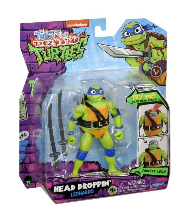 TMNT figūriņa Head Dropping Leo, 83304
