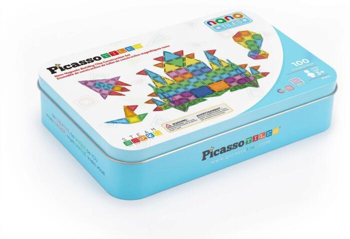 PICASSO TILES Magnētiskais konstruktors ar penāli