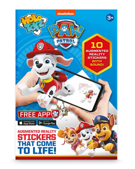 PAW PATROL uzlīmju komplekts, 10 gab