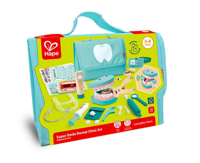 HAPE mazais zobārsta rotaļu komplekts, E3227A