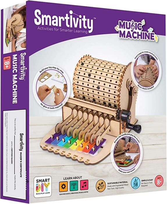 SMARTIVITY konstruktors-mehāniskais ksilofons Music Fun, SMRT1032