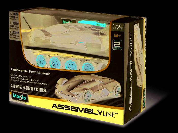 MAISTO DIE CAST 1:24 auto Special Edition, montāžas līnija, sortiments, 39900