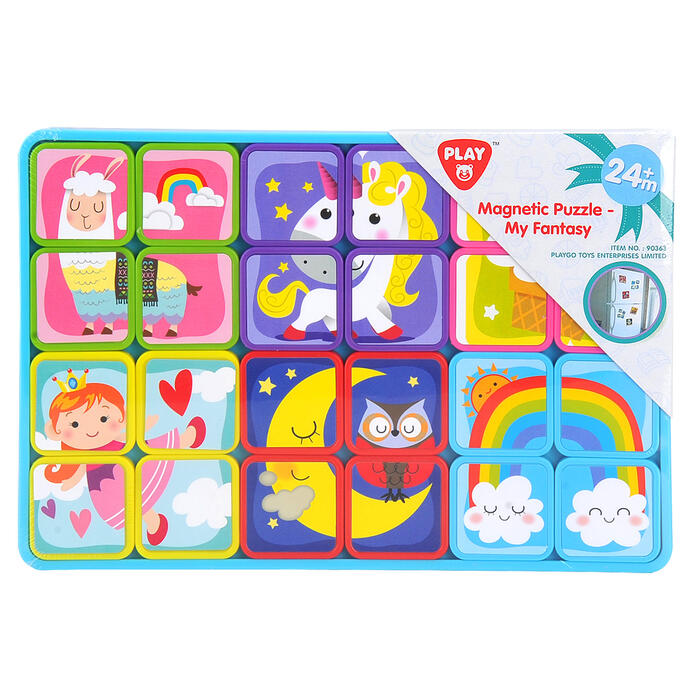 PLAYGO INFANT&TODDLER Magnētiska puzle- 3 dažādi
