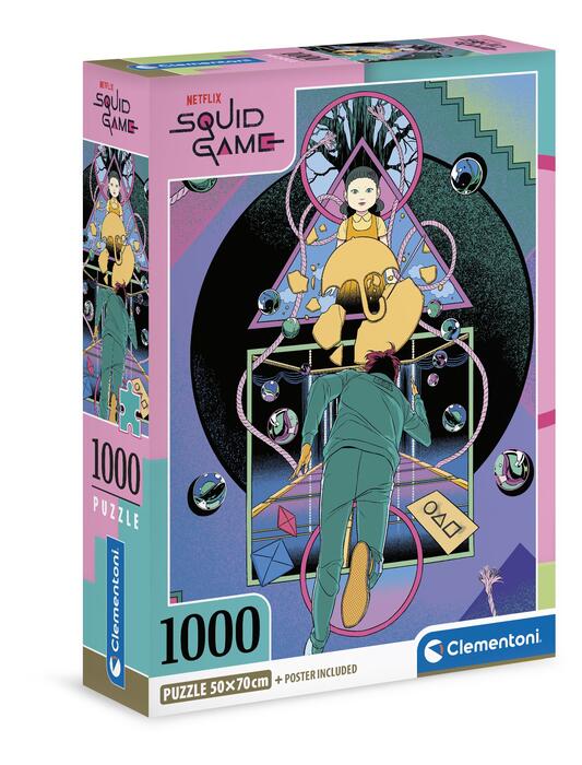 CLEMENTONI SQUID GAME puzle, 1000 pcs