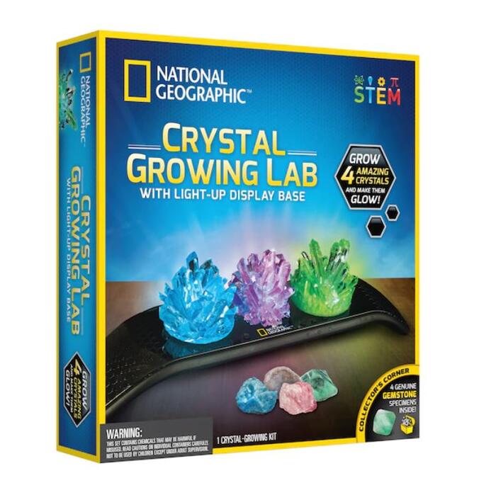 NATIONAL GEOGRAPHIC komplekts Crystal Growing Lab