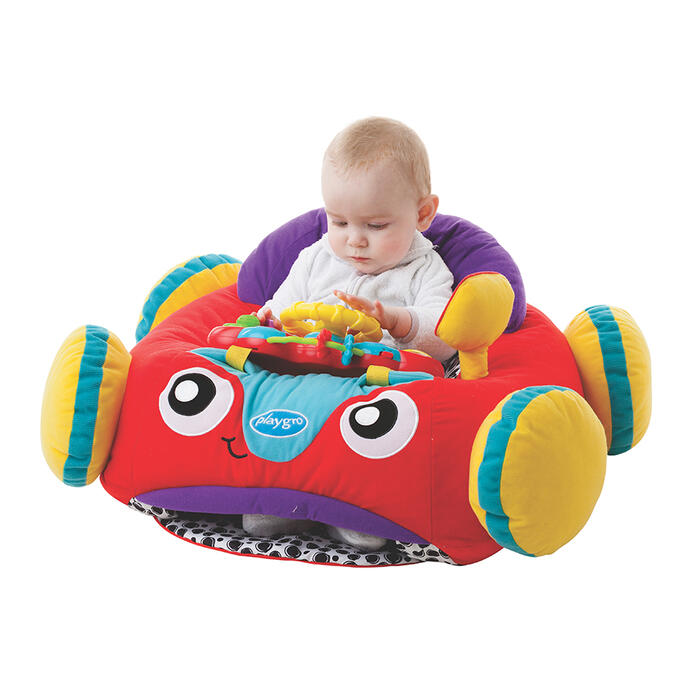 PLAYGRO aktivitāšu, plīša krēsliņš bērniem, 0186362