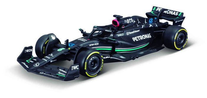 BBURAGO 1:43 Sacīkšu automašīnas modelis Mercedes