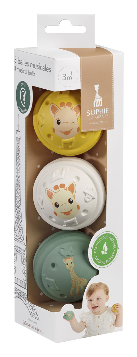 VULLI Sophie la girafe 3 mūzikas