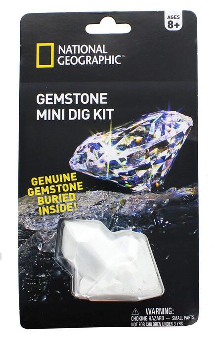 NATIONAL GEOGRAPHIC Carded Mini dārgakmeņa izrakšana