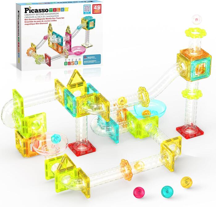 PICASSO TILES Magnētiskais konstruktors Marble Run