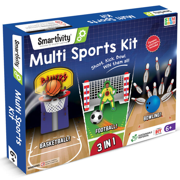 SMARTIVITY konstruktors – Dažādu sporta veidu komplekts, SMRT1260