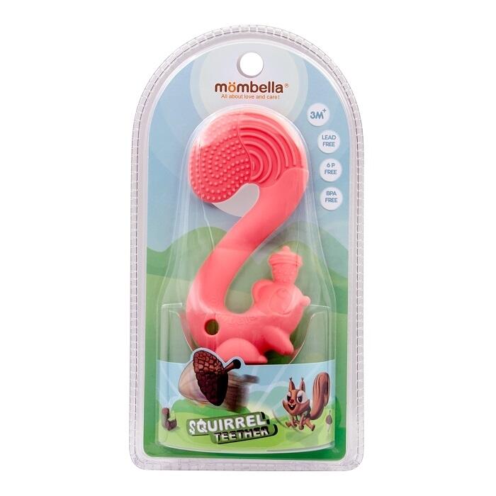 MOMBELLA zobgrauzis Squirrel Red 3m+ P8059