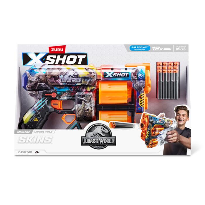 XSHOT rotaļlietu šautene Dread Skins Jurassic