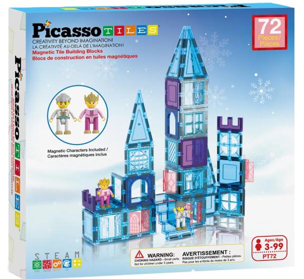 PICASSO TILES Magnētiskais konstruktors Ice Winter