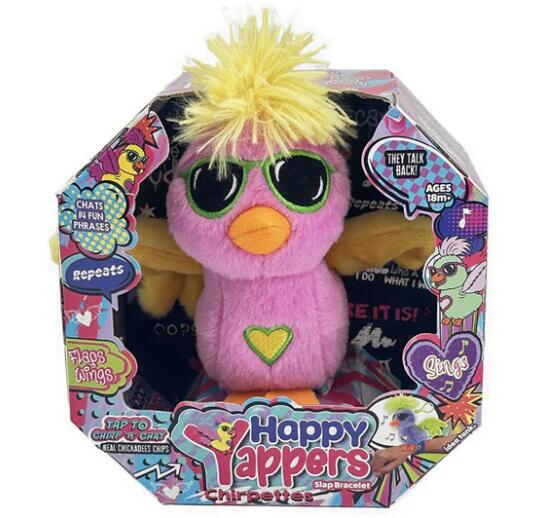 HAPPY YAPPERS interaktīvs plīša putniņš Dottie