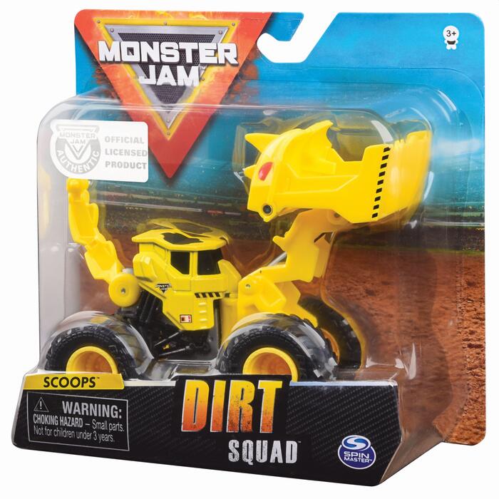 MONSTER JAM dozer 1:64 automašīnas, dažādas