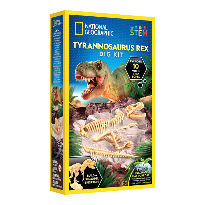 NATIONAL GEOGRAPHIC set T-Rex Skeleton Dig