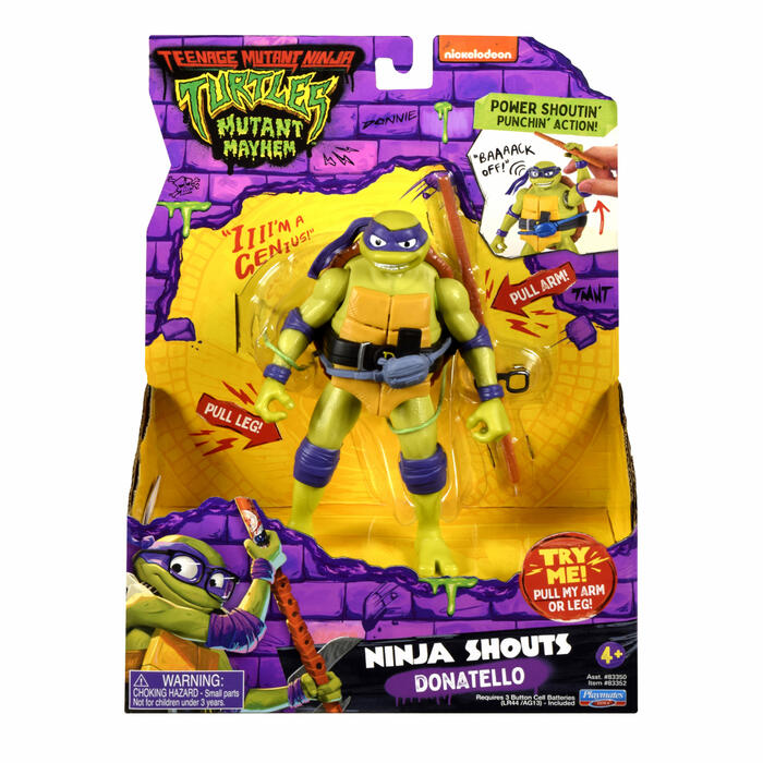 TMNT figūra Nindzja sauc Donatello, 83352