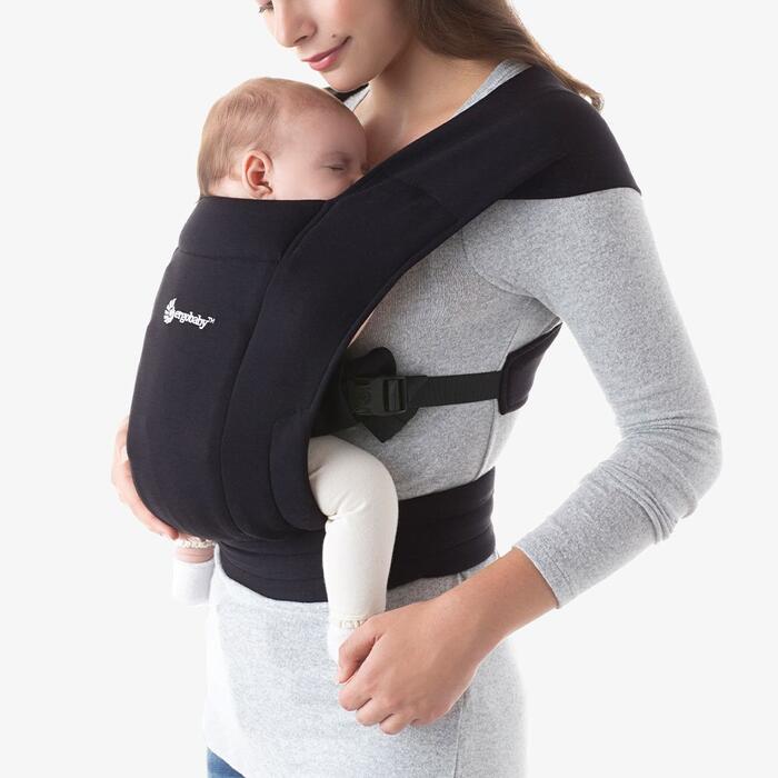 ERGOBABY ķengursoma Embrace - Pure Black