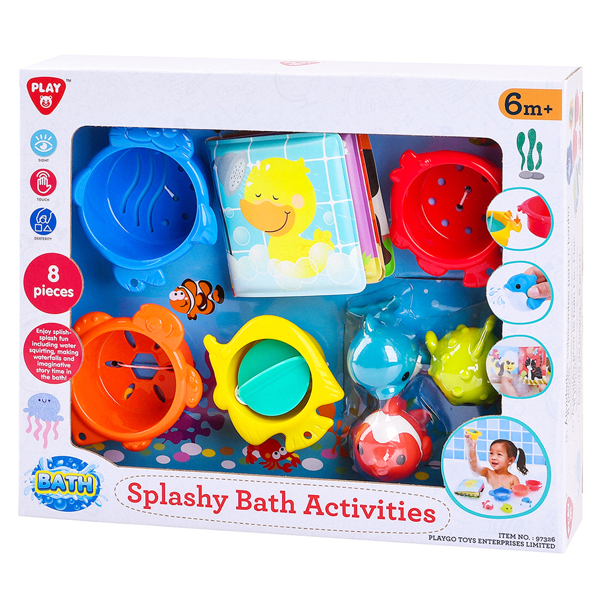 PLAYGO INFANT&TODDLER vannas rotaļu komplekts, 97326