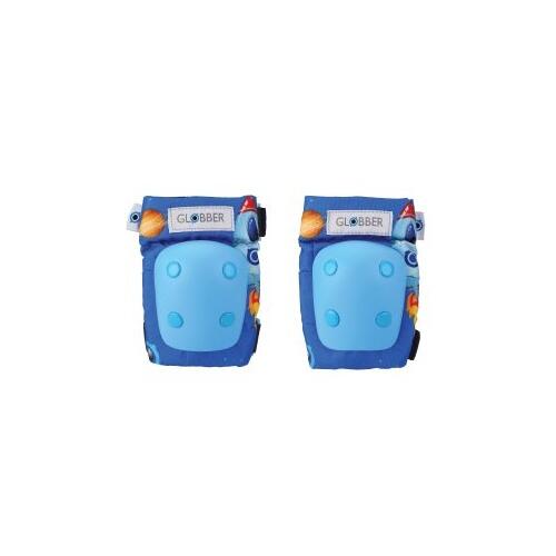GLOBBER ceļu/elkoņu sarg blue Rocket, 529-002