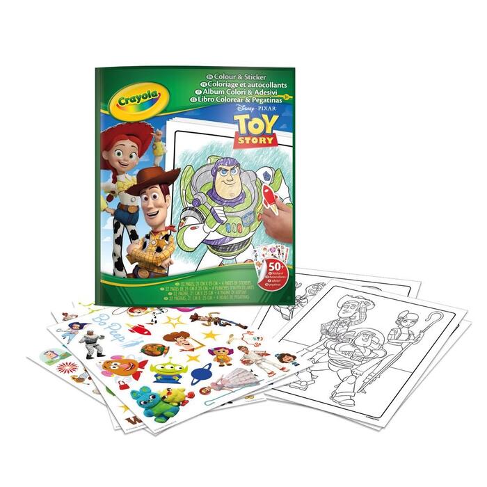 CRAYOLA radošais komplekts Color & Sticker