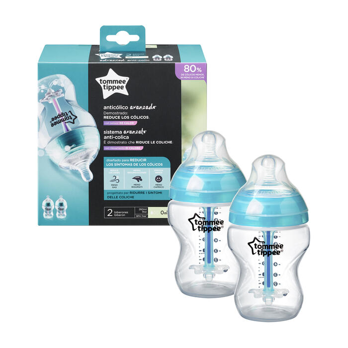 Tommee Tippee barošanas pudelītes Advanced Anti-Colic