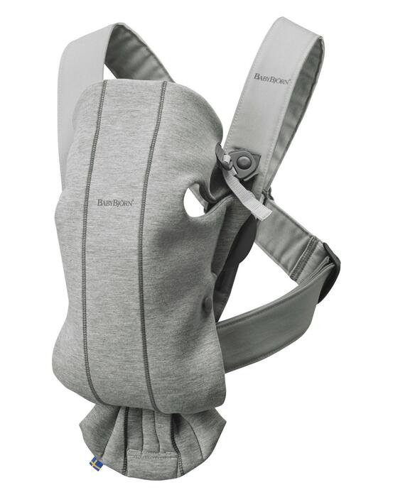 BABYBJÖRN kengursoma Mini, Light Grey, 3D Jersey