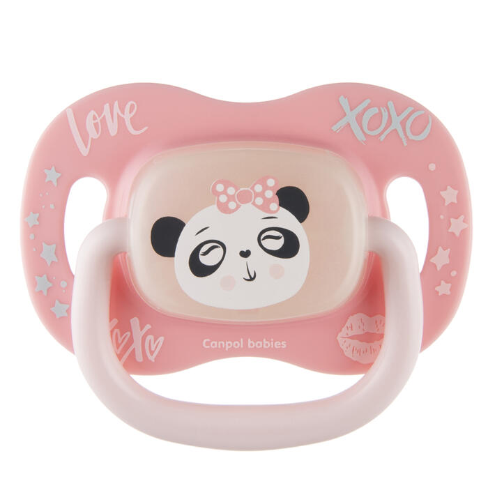 CANPOL BABIES silikona simetriskais knupis 0-6M