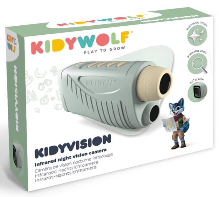 KIDYWOLF infrasarkanā nakts redzamības kamera, KIDYVISION-GR