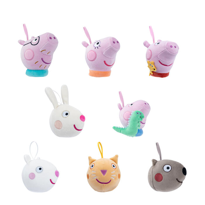MIRABALL plīša rotaļlieta Peppa Pig, sortiments