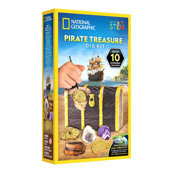 NATIONAL GEOGRAPHIC komplekts Pirate Treasure Dig