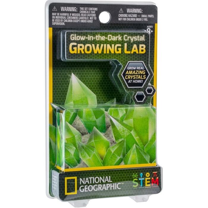 NATIONAL GEOGRAPHIC set Carded Crystal Grow